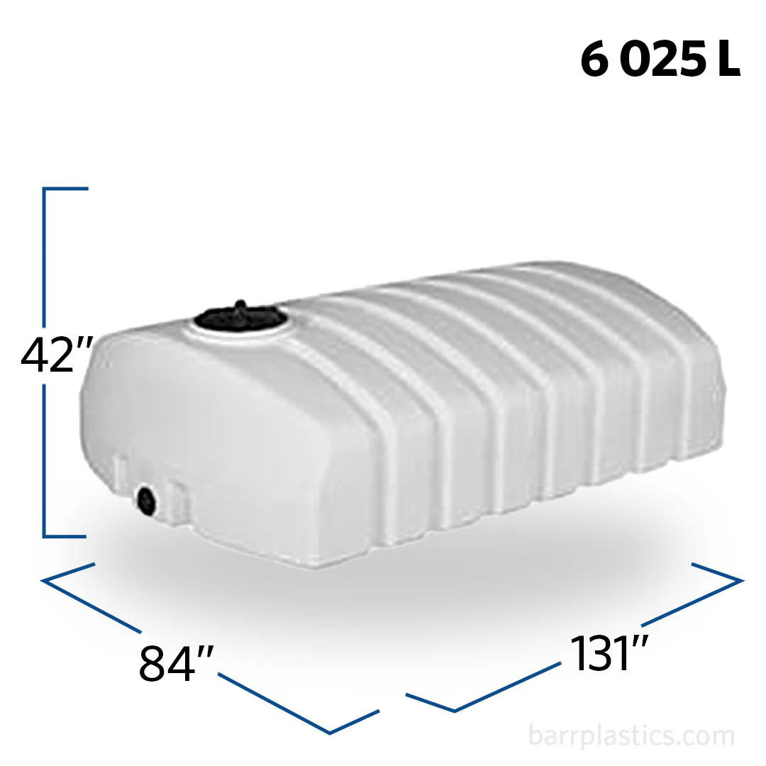 1325 IMPERIAL GALLON LOW PROFILE WATER TANK-image