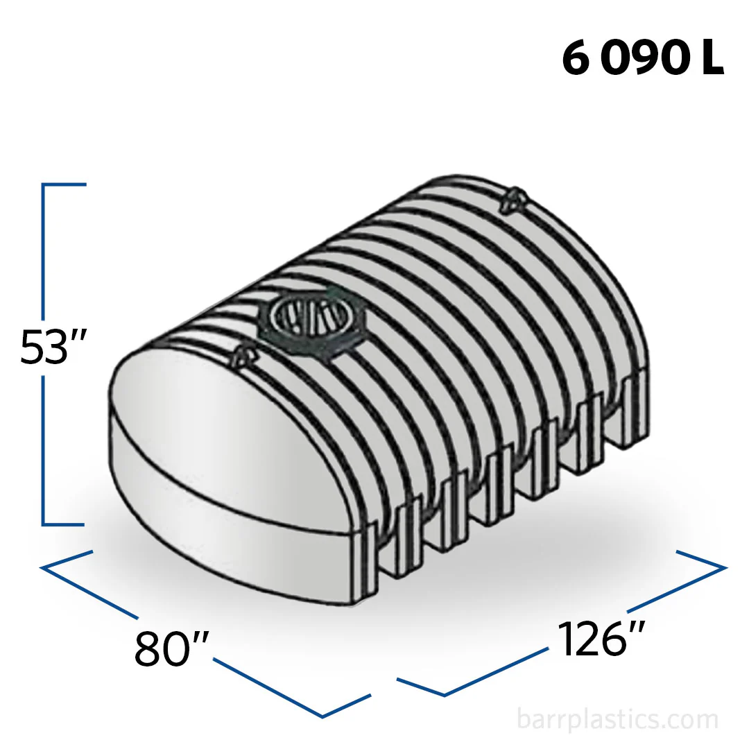 1340 IMPERIAL GALLON ELLIPTICAL LEG TRANSPORT TANK-image