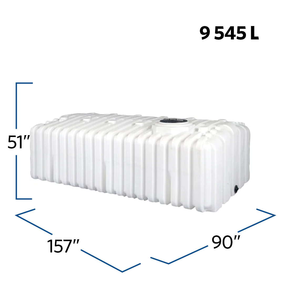 2100 IMPERIAL GALLON HORIZONTAL BOX WATER TANK-image