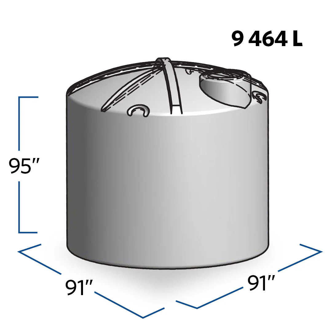 2100 IMPERIAL GALLON VERTICAL TANK-image